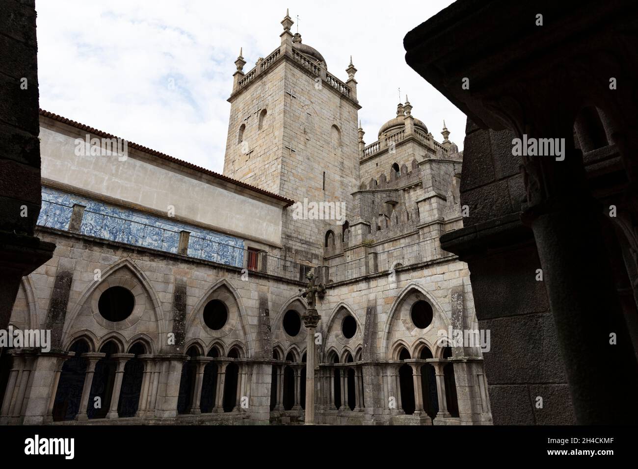 Kathedrale von Porto Stock Photo