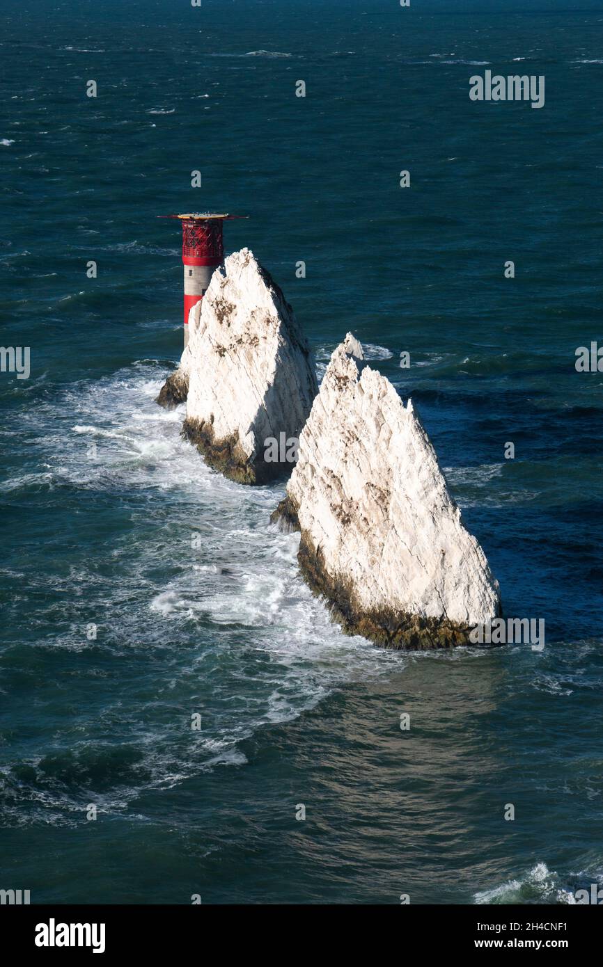 The Needles, Isle Of Wight Stock Photo Alamy