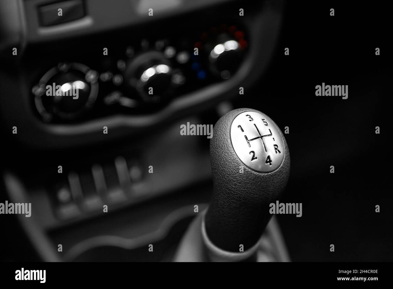 Gear shift. automatic transmission gear of car , car interior Stock Photo Alamy