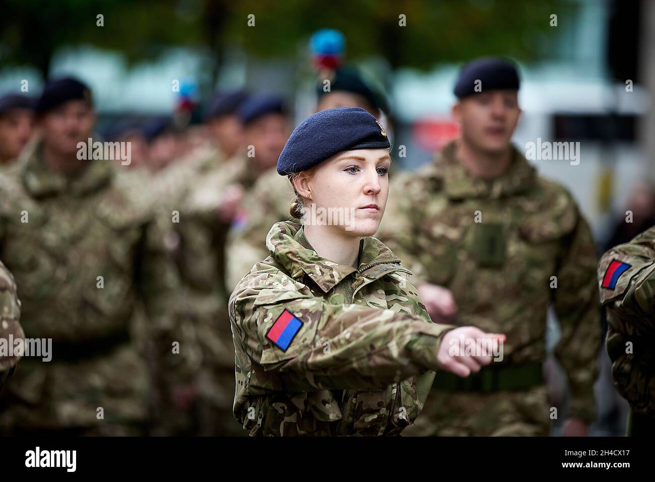 British army soldier parade hi-res stock photography and images - Alamy