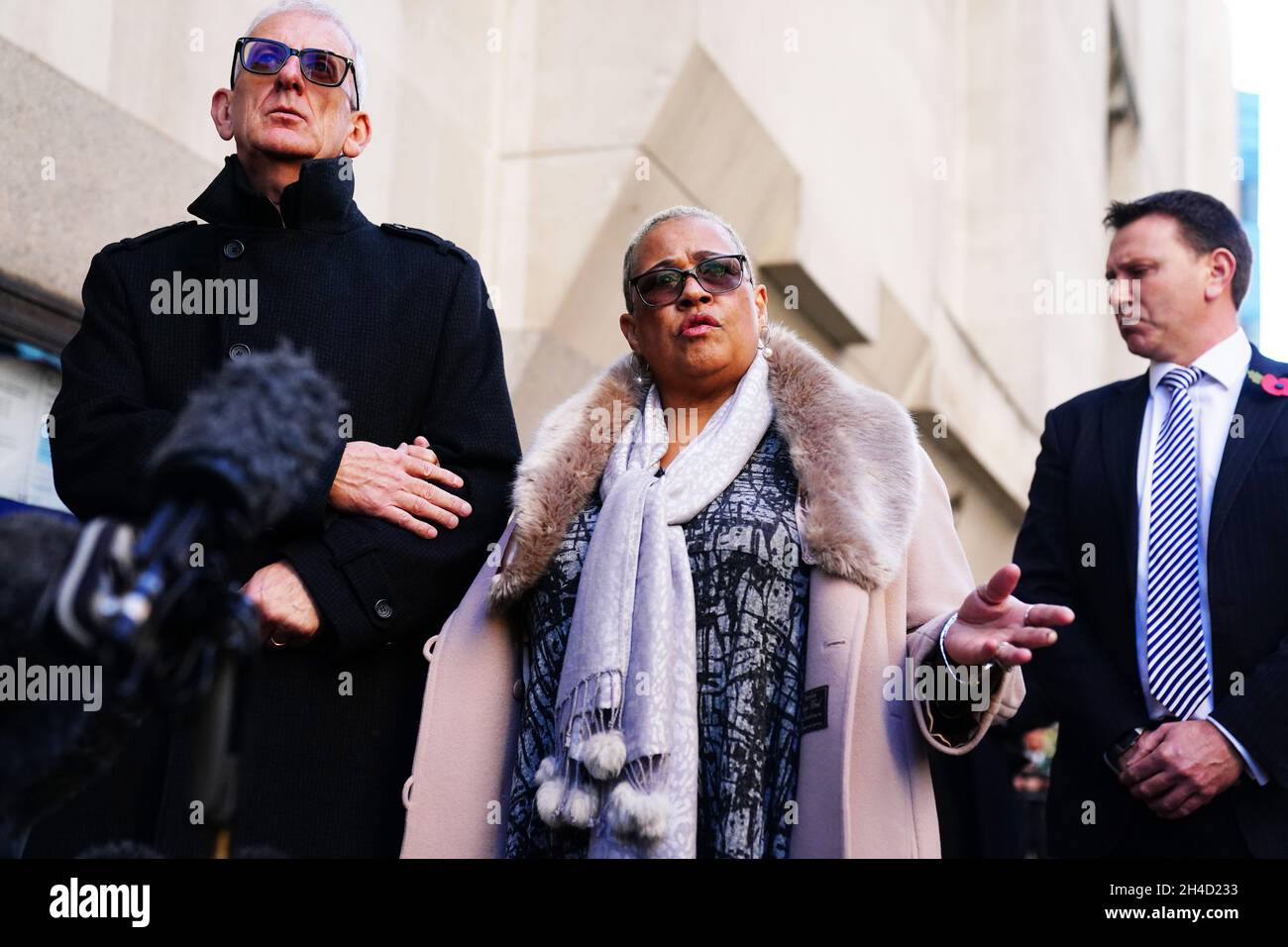 Mina Smallman, the mother of Nicole Smallman and Bibaa Henry, outside ...