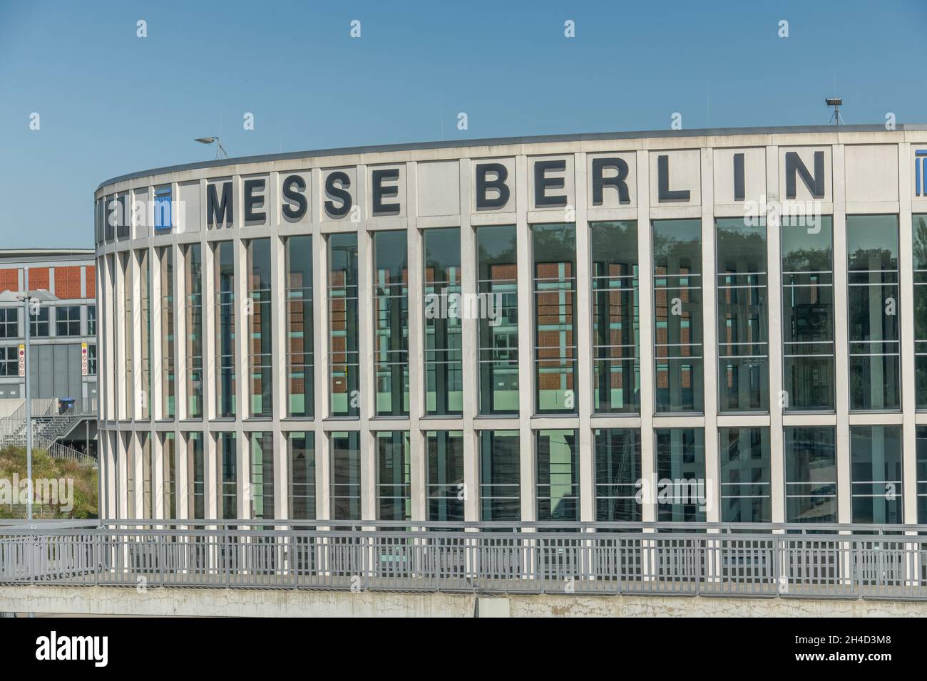 Messe Berlin, Eingang Süd, Jaffestraße, Westend, Berlin, Deutschland