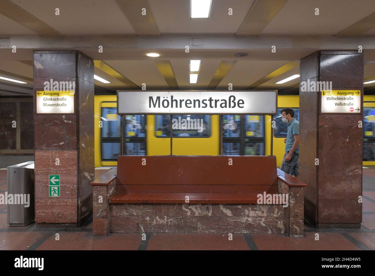 U2, UBahnhof Mohrenstraße, Mitte, Berlin, Deutschland Stock Photo Alamy