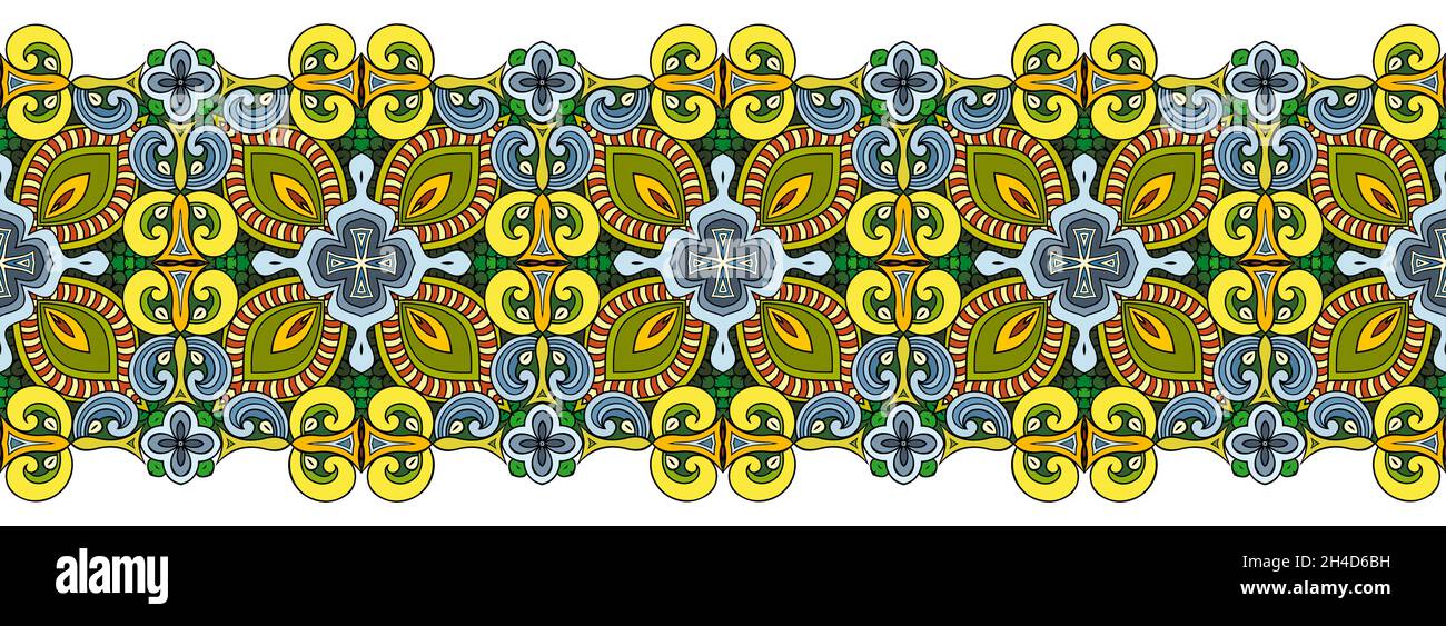 Vector abstract decorative ethnic ornamental illustration Stock Vector ...