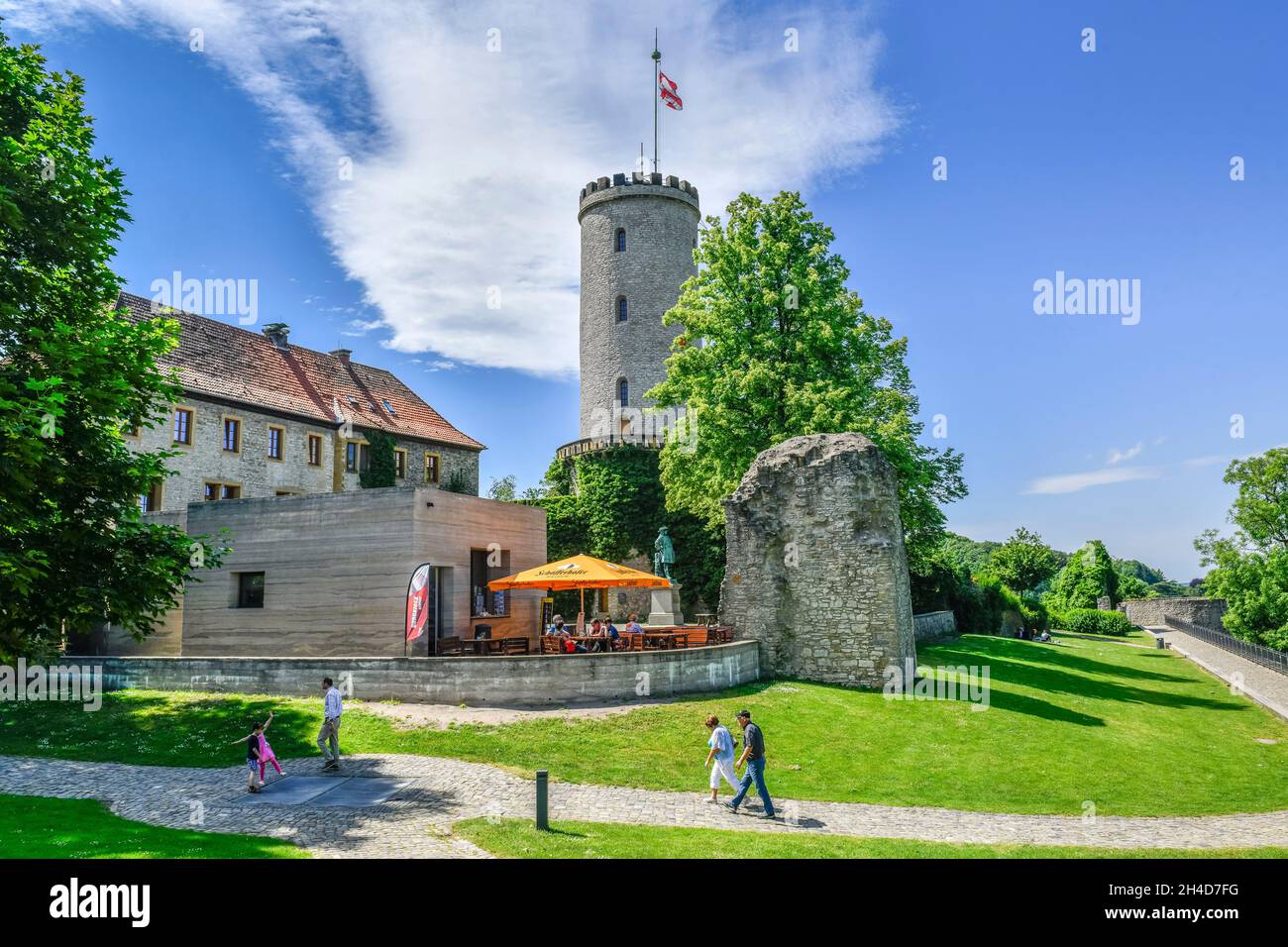 Sparrenburg, Festung Sparrenberg, Bielefeld, Nordrhein-Westfalen, Deutschland Stock Photo