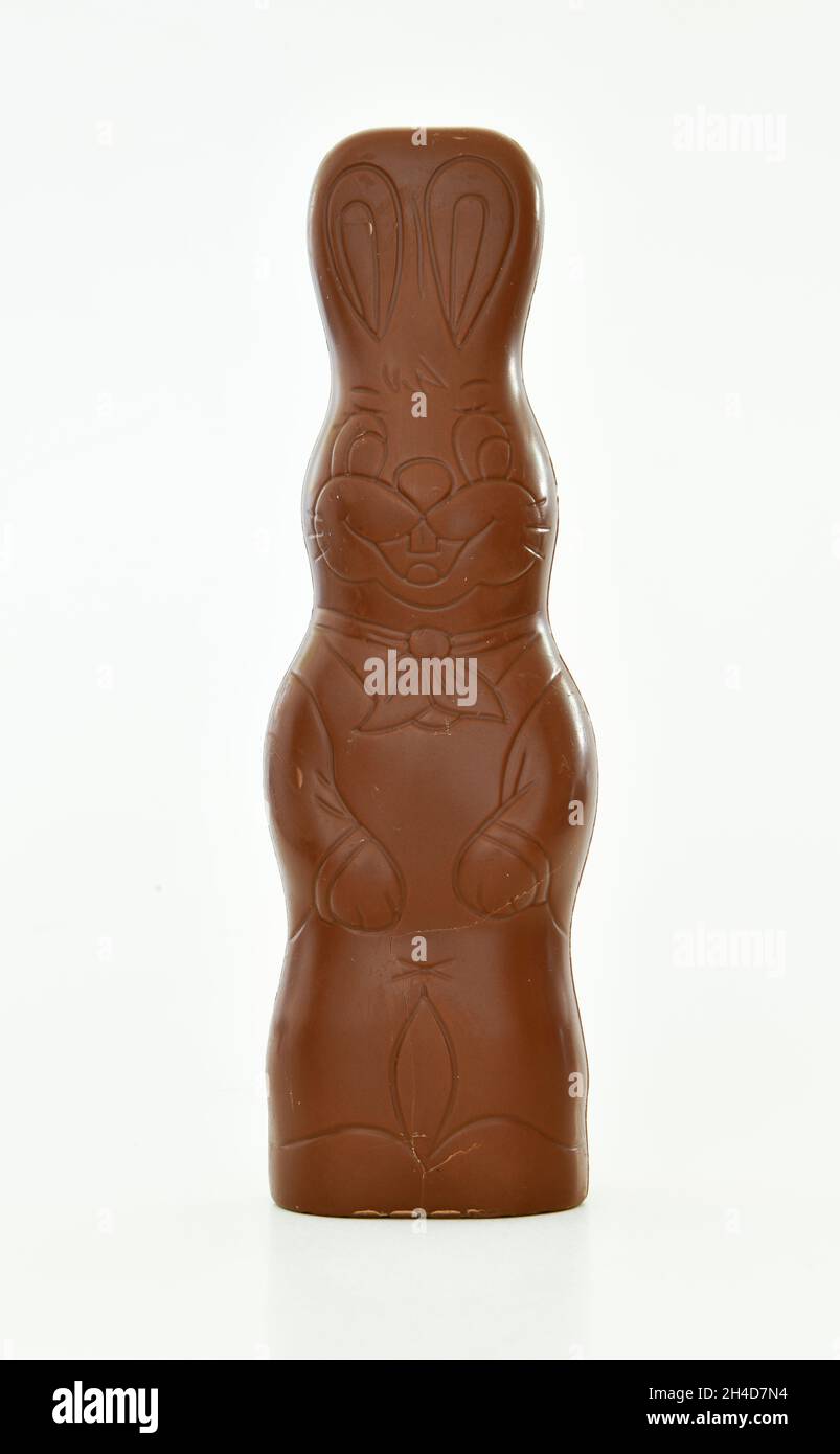 Schokoladen-Osterhase Stock Photo