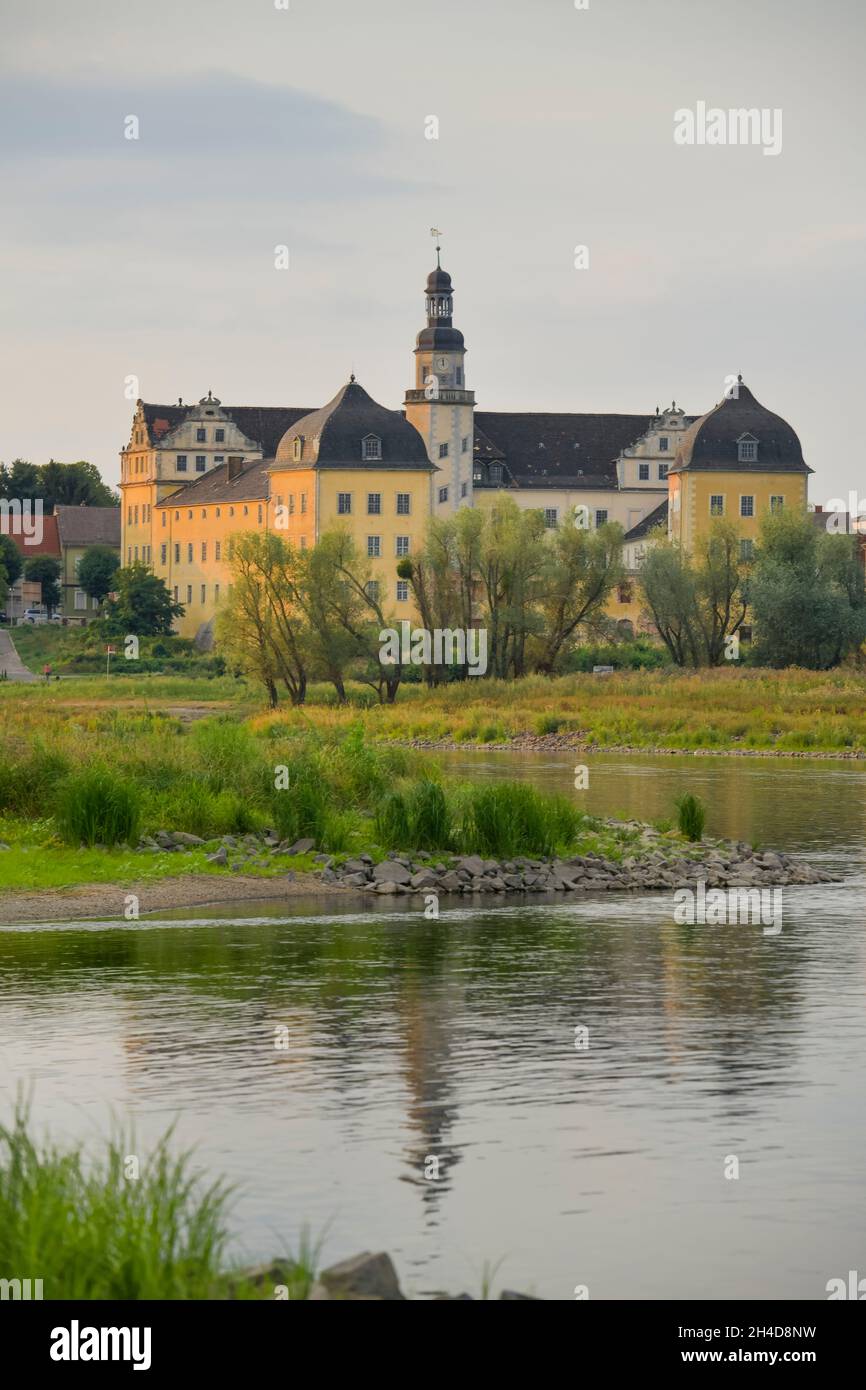 Schlo Coswig Sachsen Anhalt Deutschland Stock Photo Alamy