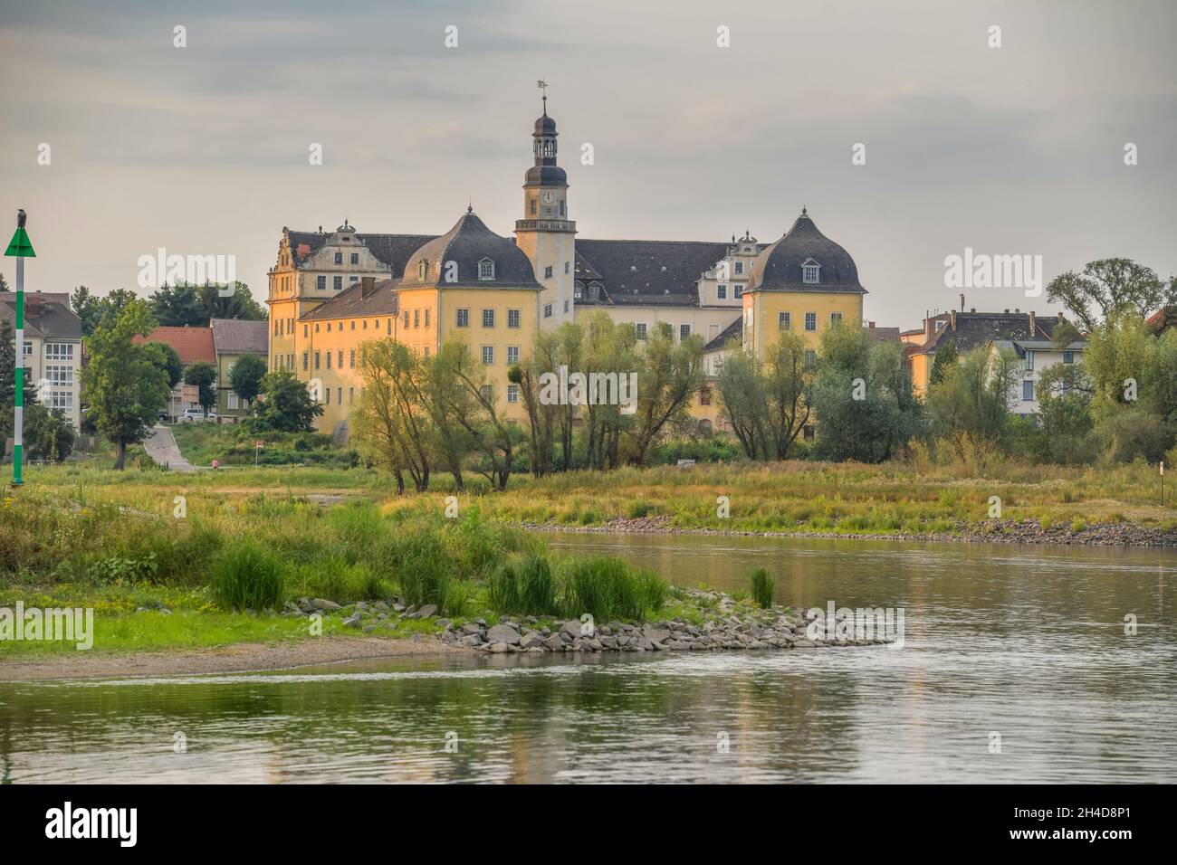 Schlo Coswig Sachsen Anhalt Deutschland Stock Photo Alamy