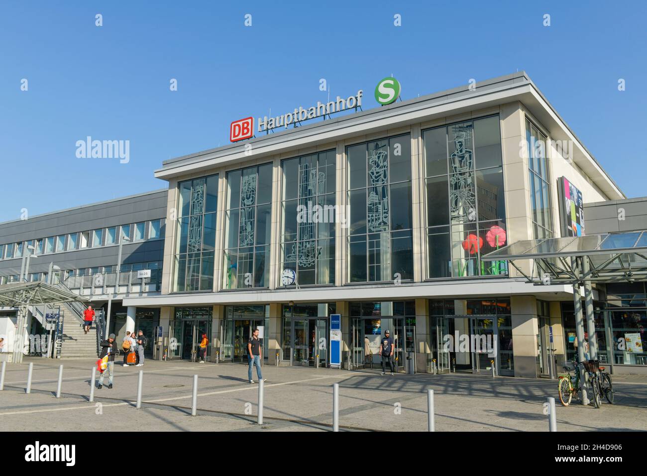 Hauptbahnhof, Dortmund, NordrheinWestfalen, Deutschland Stock Photo