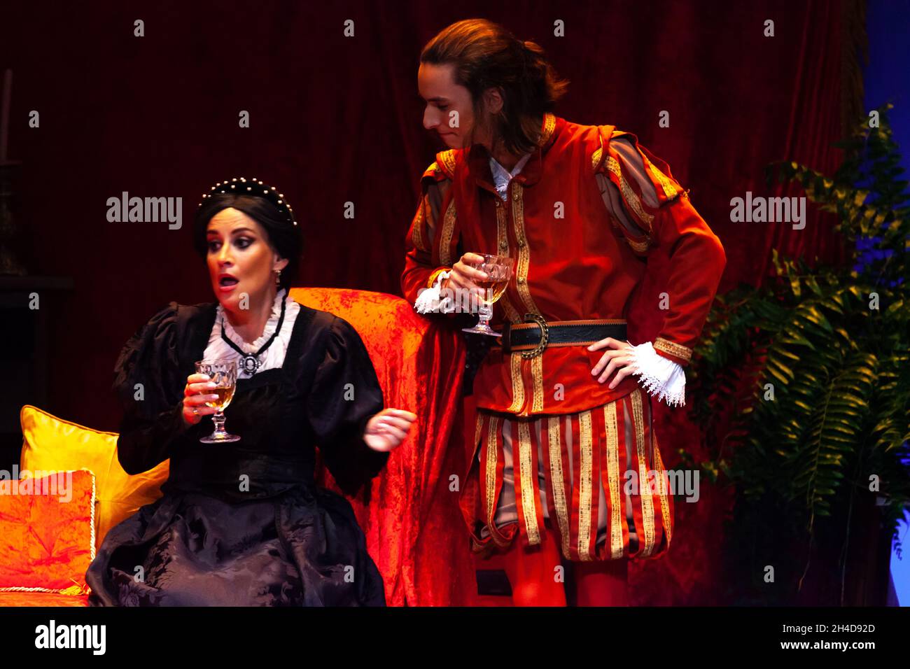 Don Juan Tenorio theater performance Stock Photo