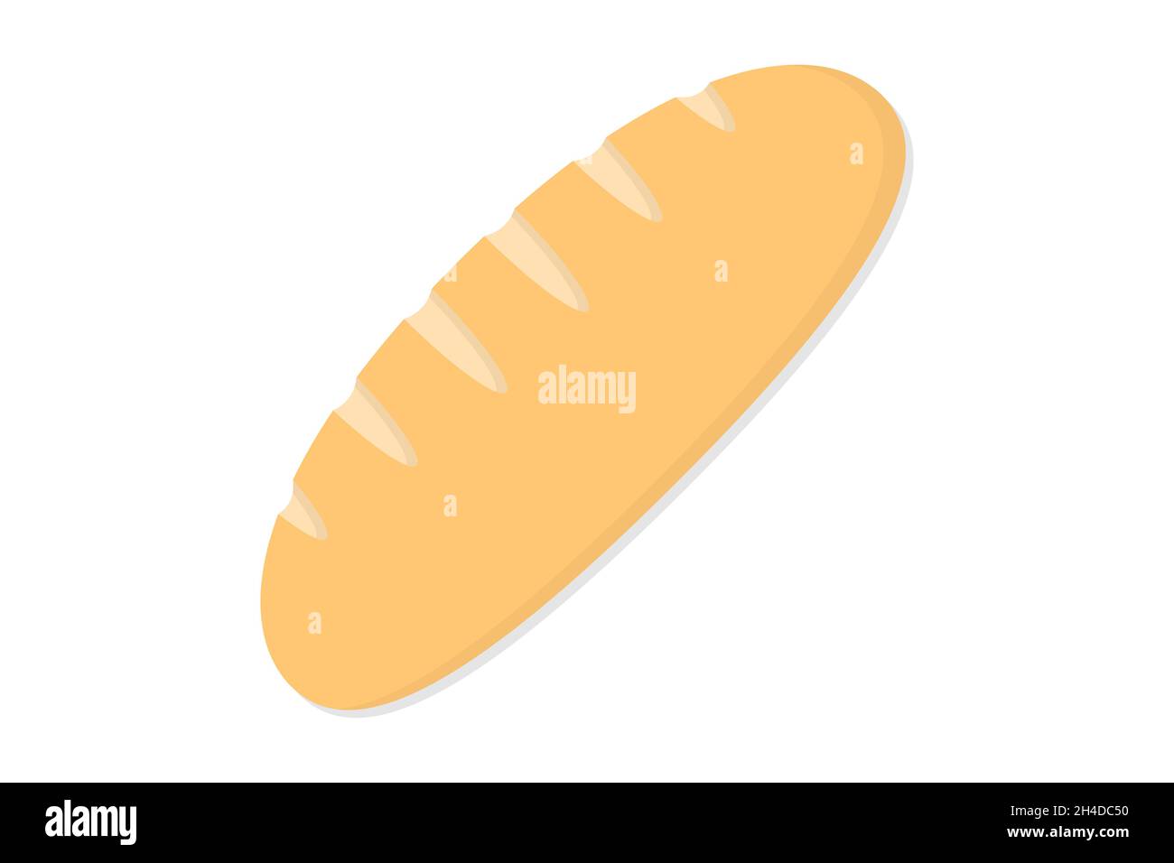 Bread icons flat style. Vector eps10 Stock Vector