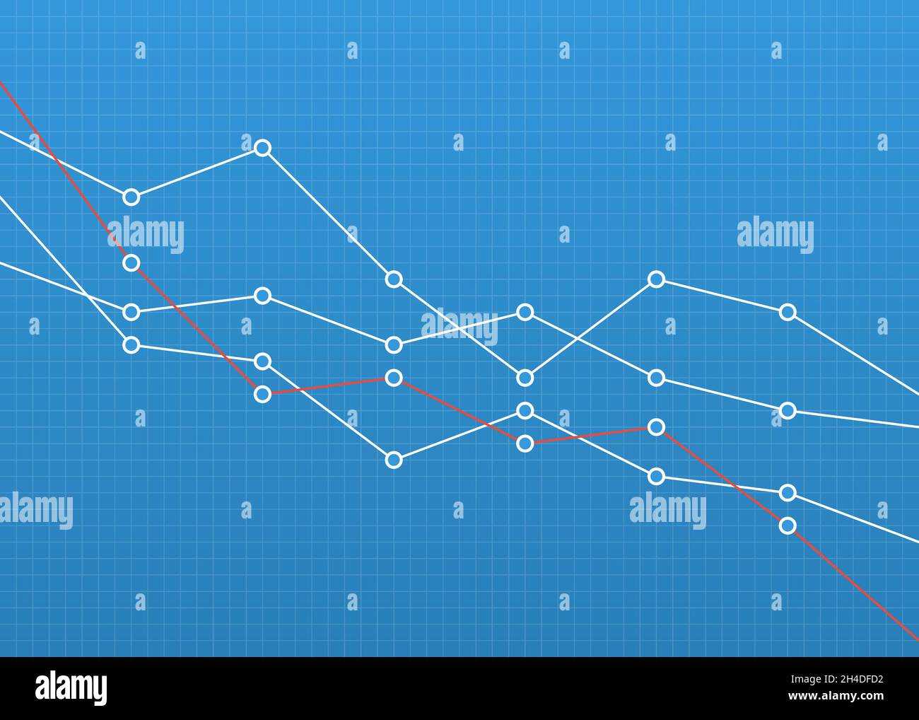 Financial chart graph. Business concept Stock Vector Image & Art - Alamy