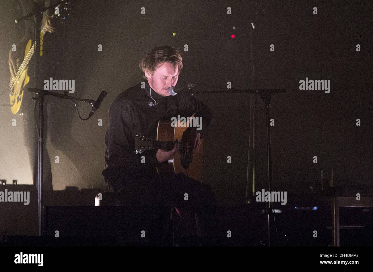 British singer-songwriter Ben Howard plays in the second of three sell ...