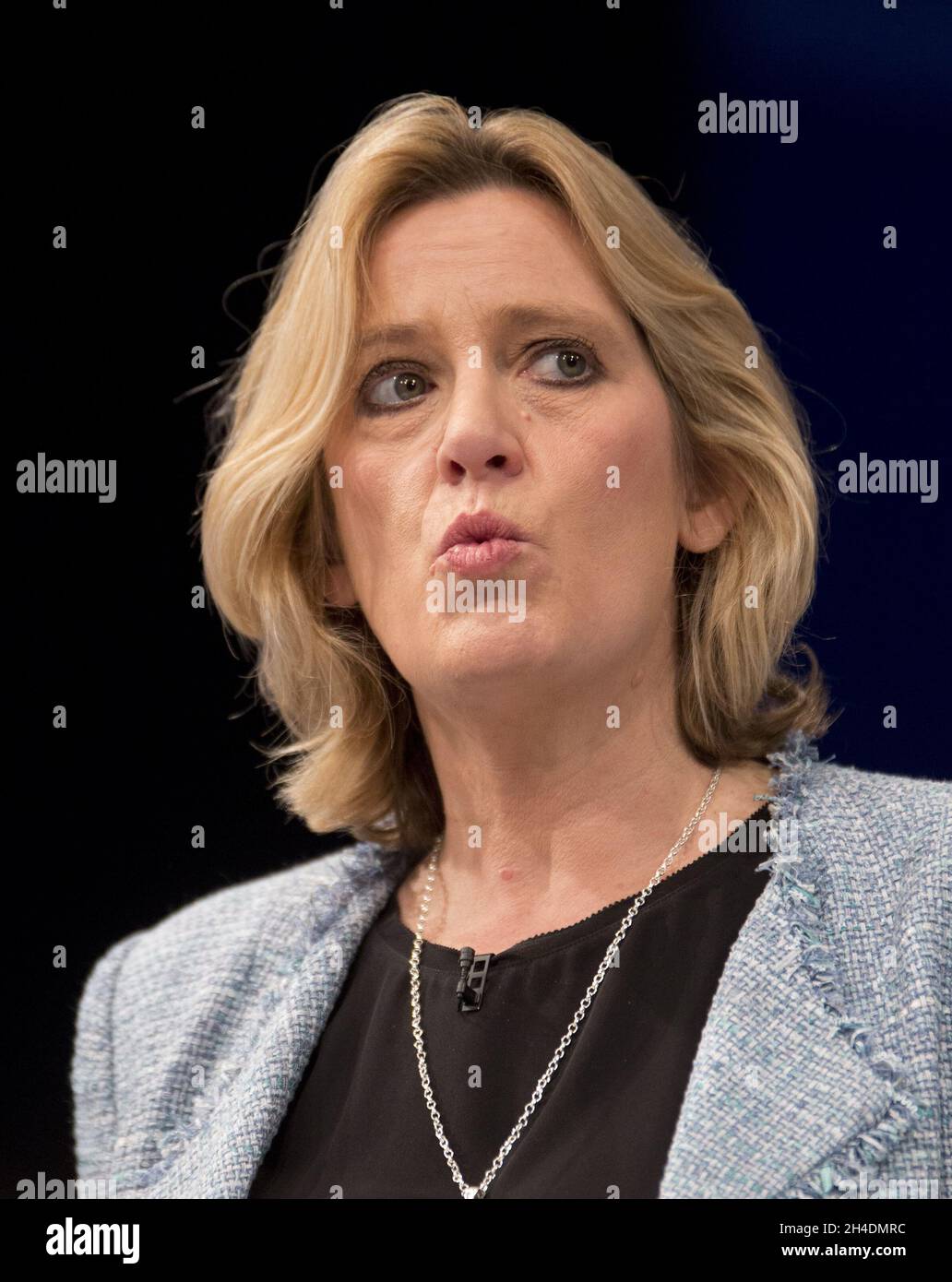 Secretary of State for Energy and Climate Change Amber Rudd delivers ...