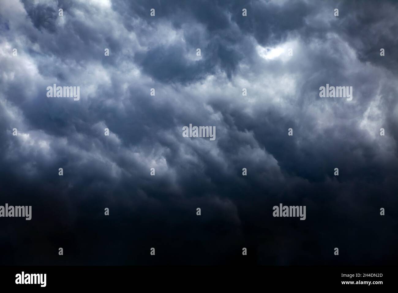 Dramatic Dark Clouds before Thunder Storm and Rain Stock Photo - Alamy