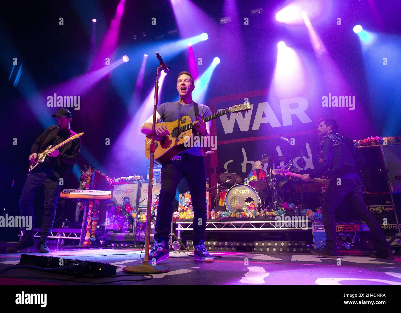 Coldplay performs charity gig straight after the BRIT Awards in aid of