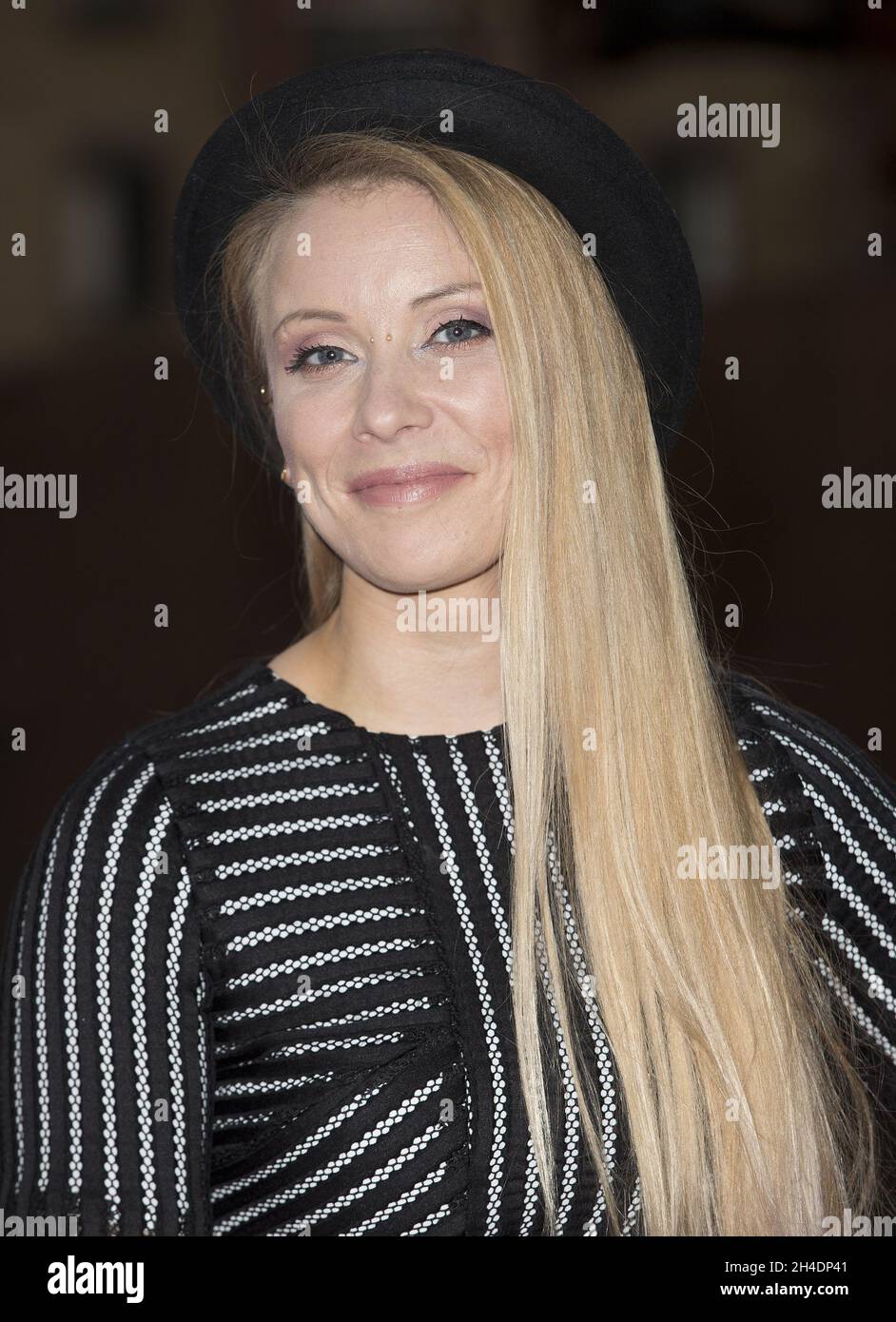 TV presenter Julia Hardy attends the British Academy Games Awards on 7