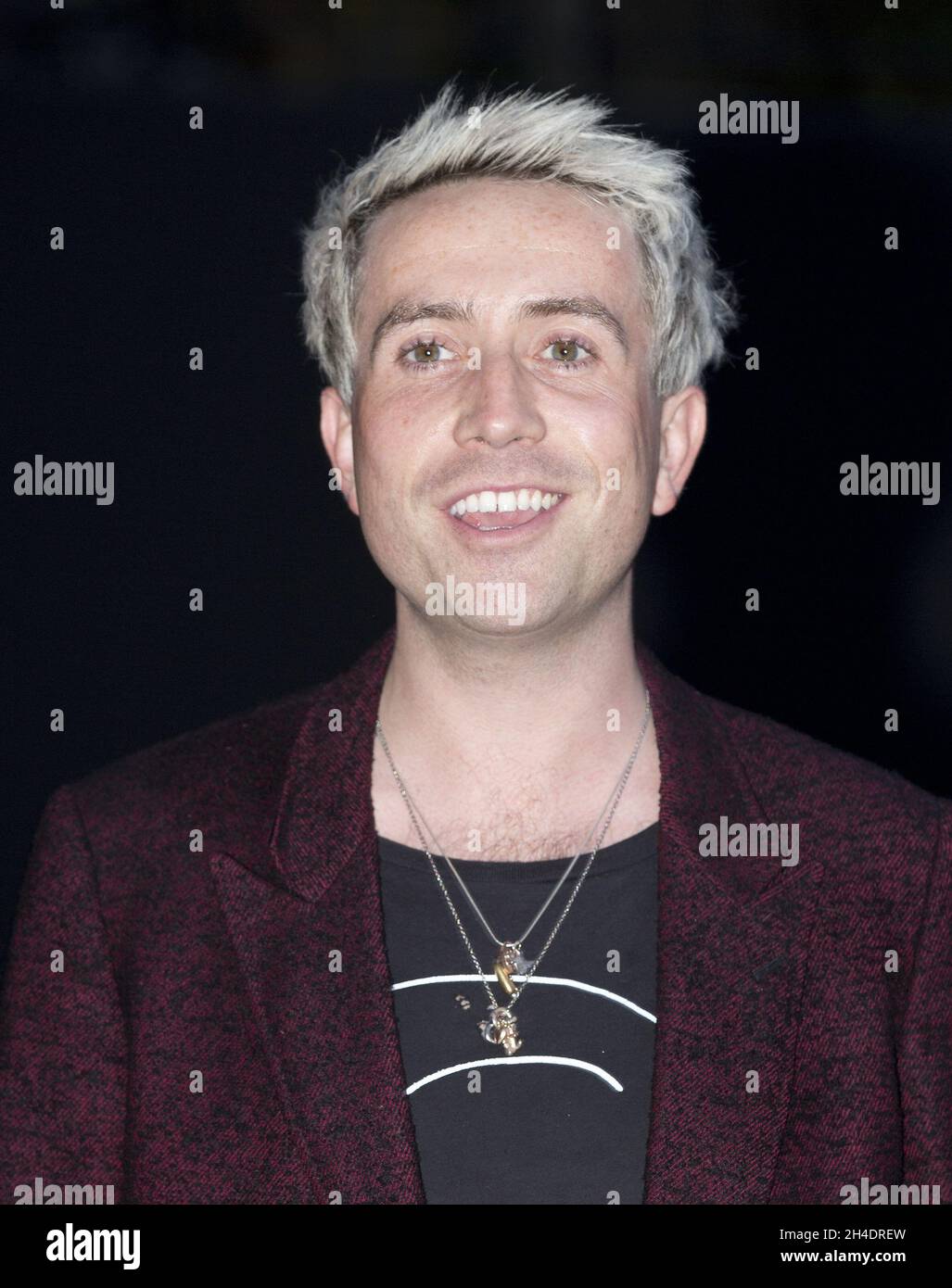 Nick Grimshaw iattends the new Tate Modern opening party on June 16. Stock Photo