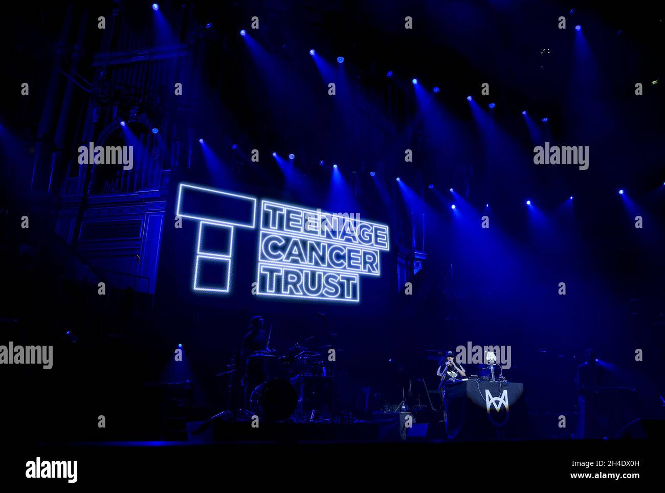 British girl band M.O performs for Teenage Cancer Trust at the Royal