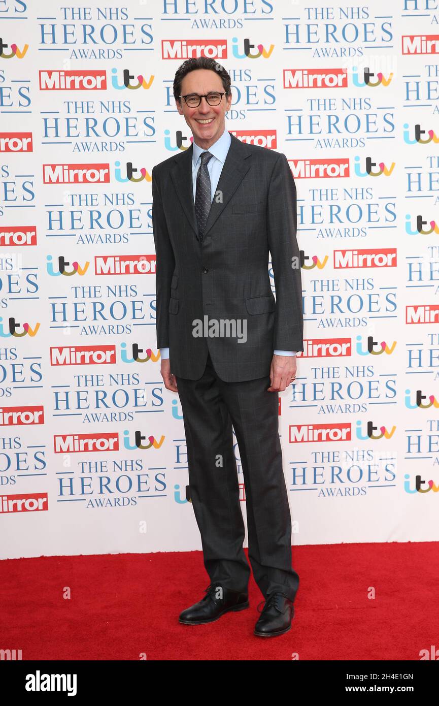 Guy Henry attending at the NHS Heroes Awards at the Hilton Hotel in London on May 14, 2018. Stock Photo