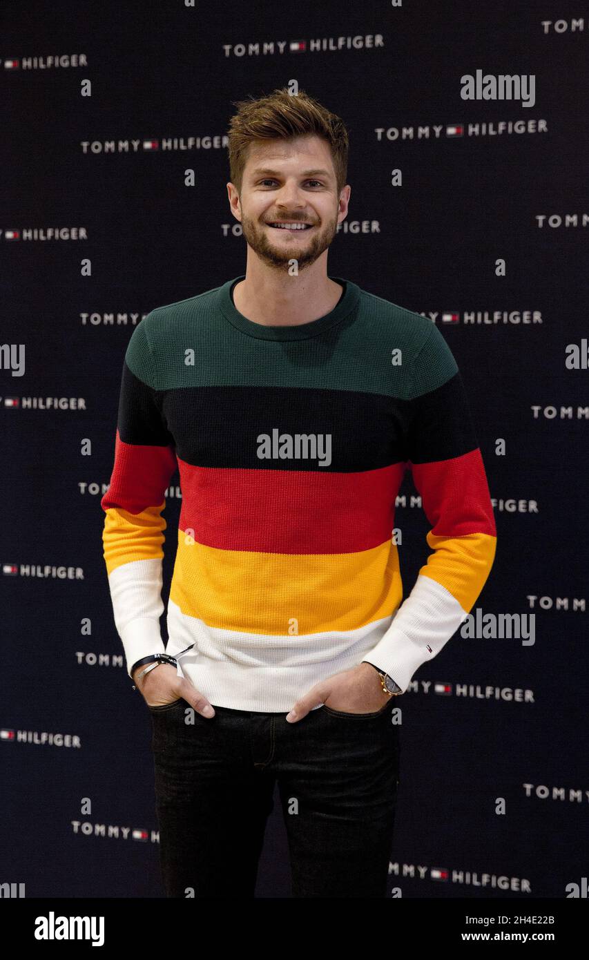Jim Chapman attending 'Lewis Hamilton in conversation with Tommy Hilfiger' at their flagship store in Regent's Street, London. Picture dated: Tuesday July 10, 2018. Photo credit should read: Isabel Infantes / EMPICS Entertainment. Stock Photo