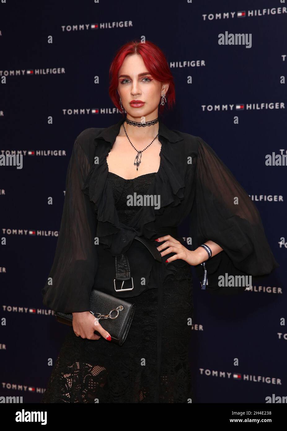 Nikita Andrianova attending 'Lewis Hamilton in conversation with Tommy