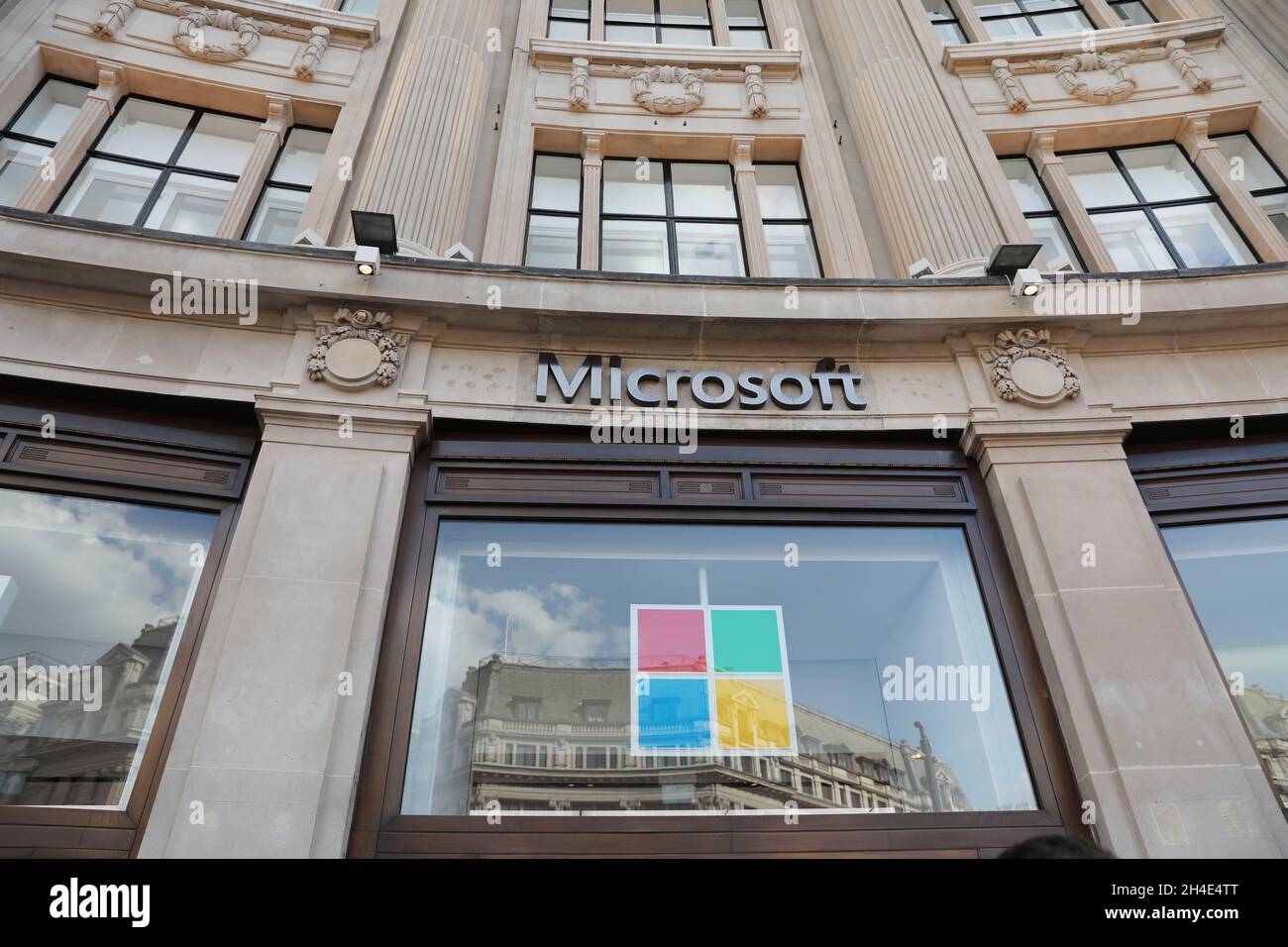 General view inside the new Microsoft's flagship store on Oxford Circus, London. Picture date: Tuesday July 16, 2019. Photo credit should read: Isabel Infantes/EMPICS Stock Photo