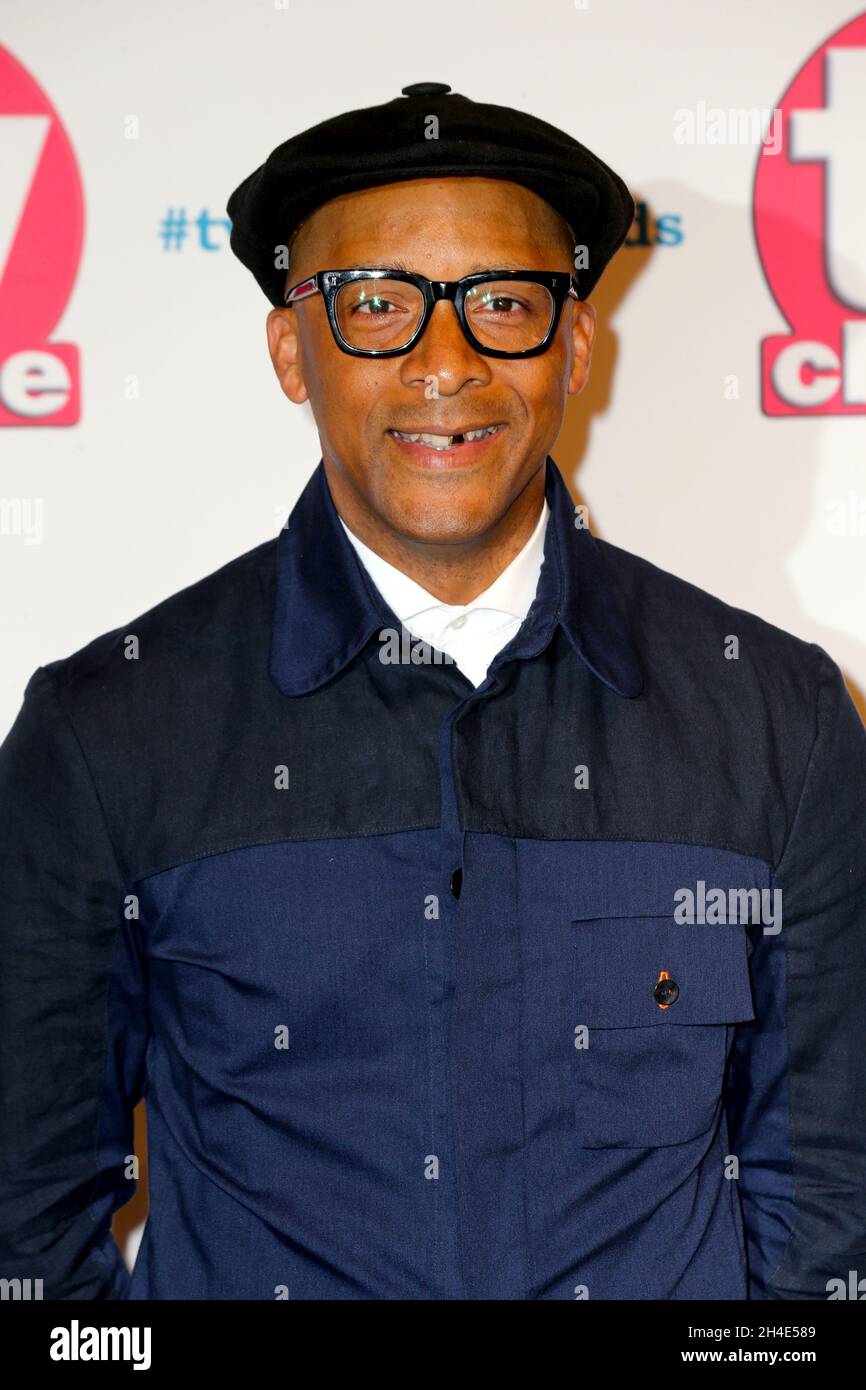 Jay Blades attending the TV Choice Awards held at the Hilton Hotel, Park Lane, London Stock Photo