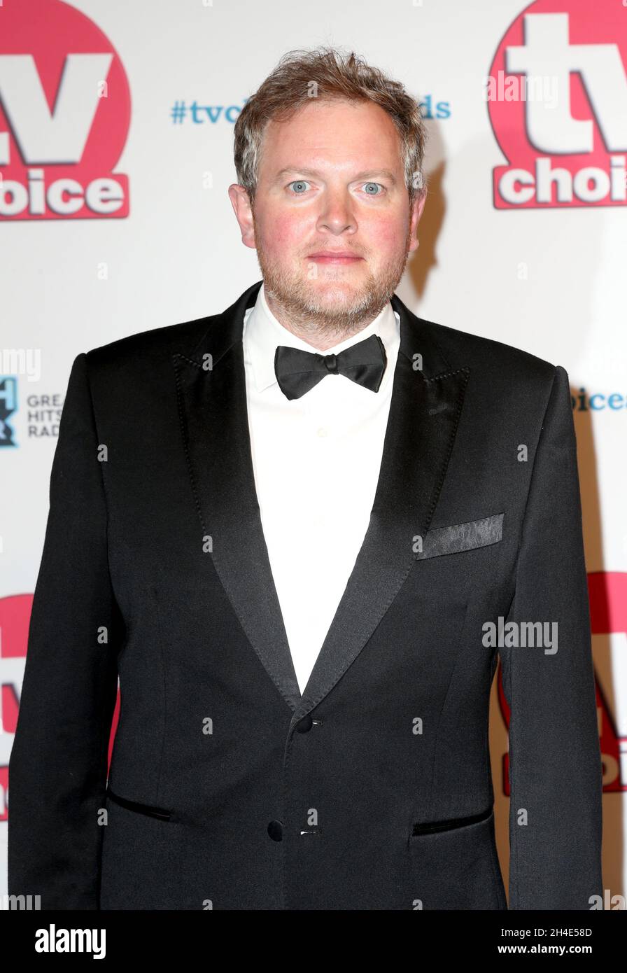 Miles Jupp attending the TV Choice Awards held at the Hilton Hotel, Park Lane, London Stock Photo