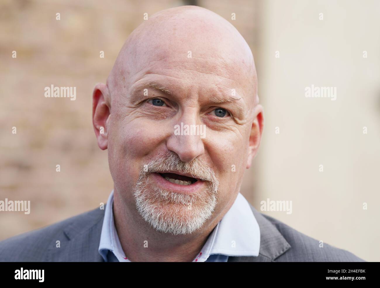 Threshold CEO JohnMark McCafferty at the launch of Threshold's “Own