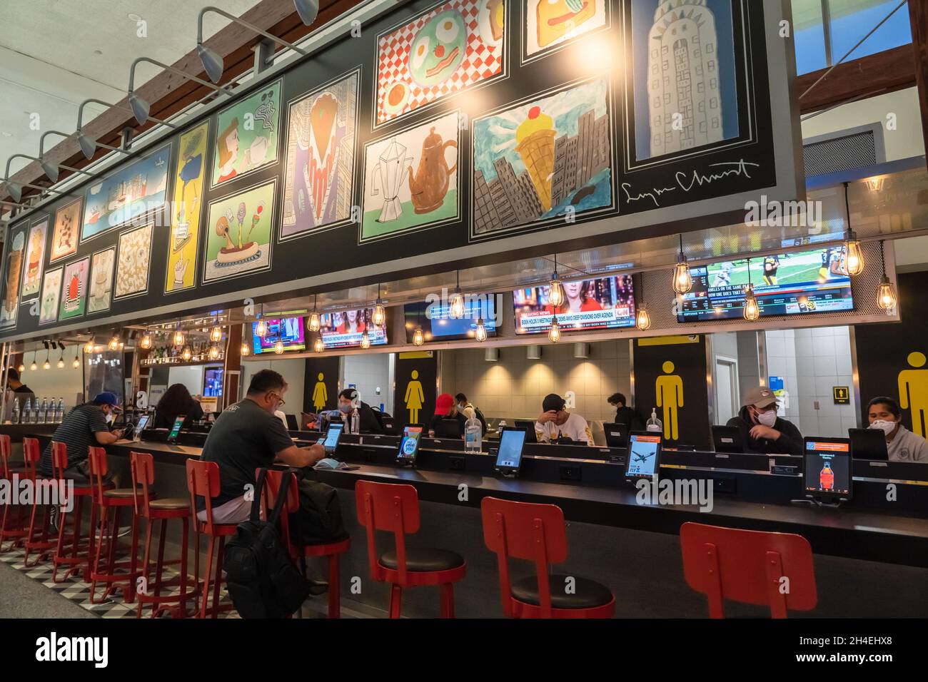 Airport Restroom High Resolution Stock Photography and Images Alamy