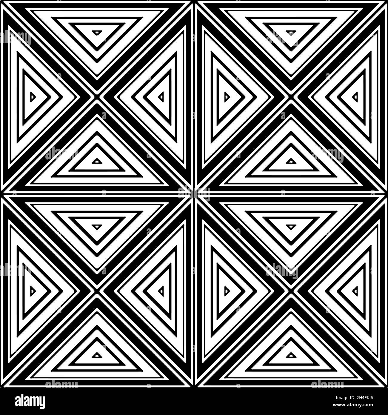 Simple Pattern Composition Vector seamless pattern. Modern stylish texture. Composition from ...