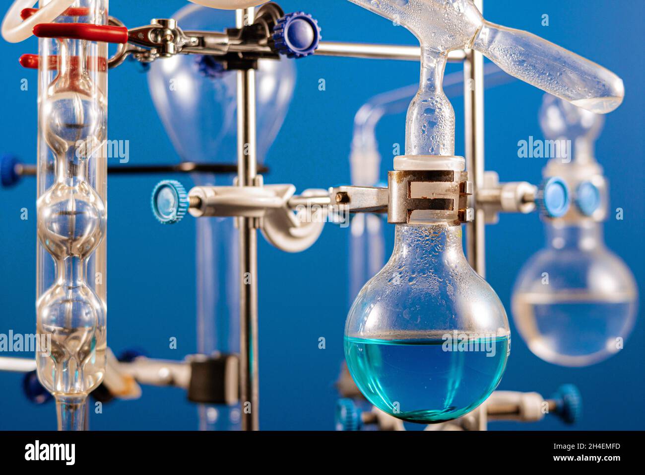 Amino Acid Synthesis Laboratory Unit Stock Photo Alamy