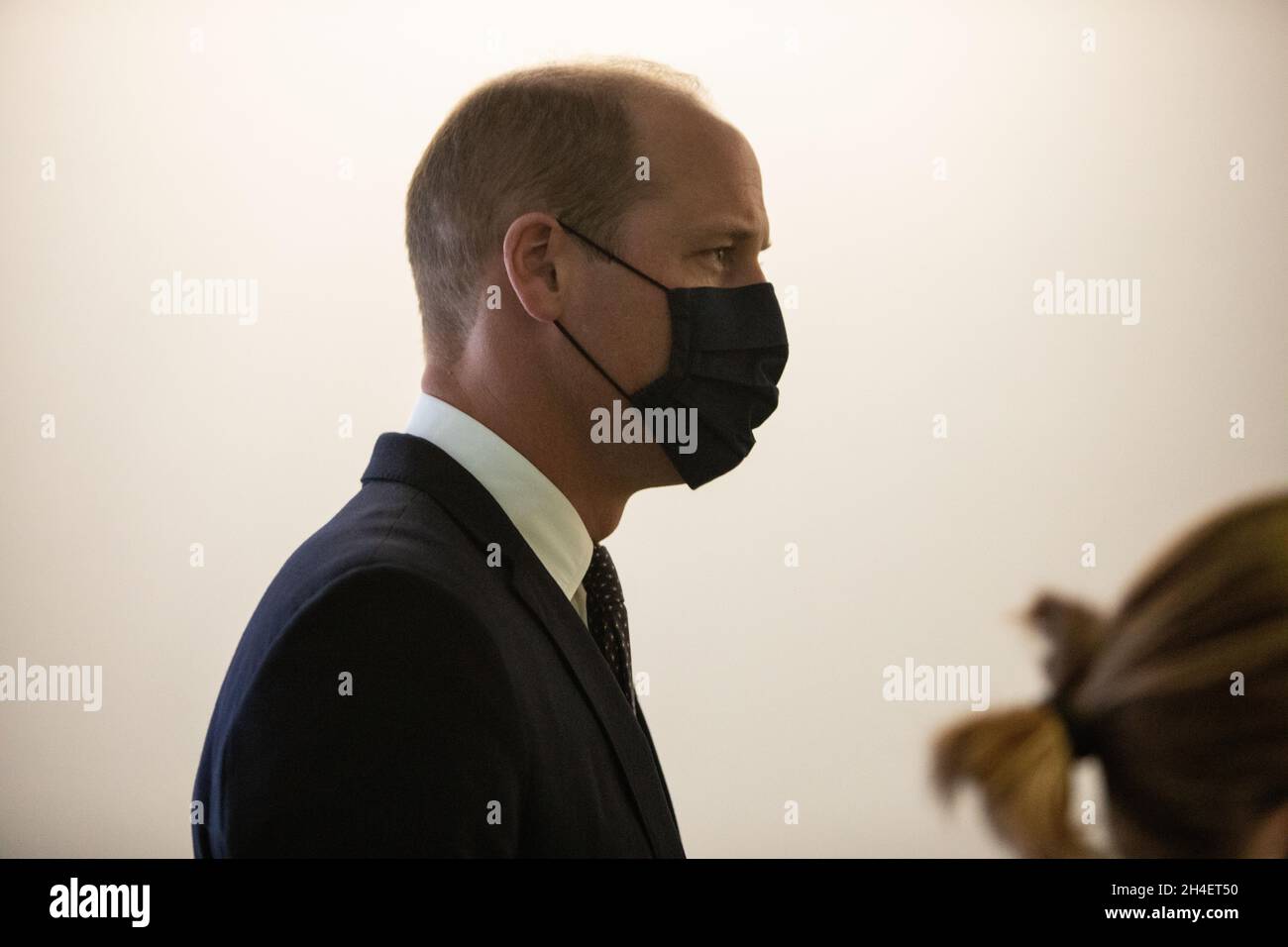 Glasgow, UK. Prince William attends the 26th UN Climate Change Conference, known as COP26, in Glasgow, United Kingdom, on 2 November 2021. Photo: Jeremy Sutton-Hibbert/Alamy Live News. Stock Photo
