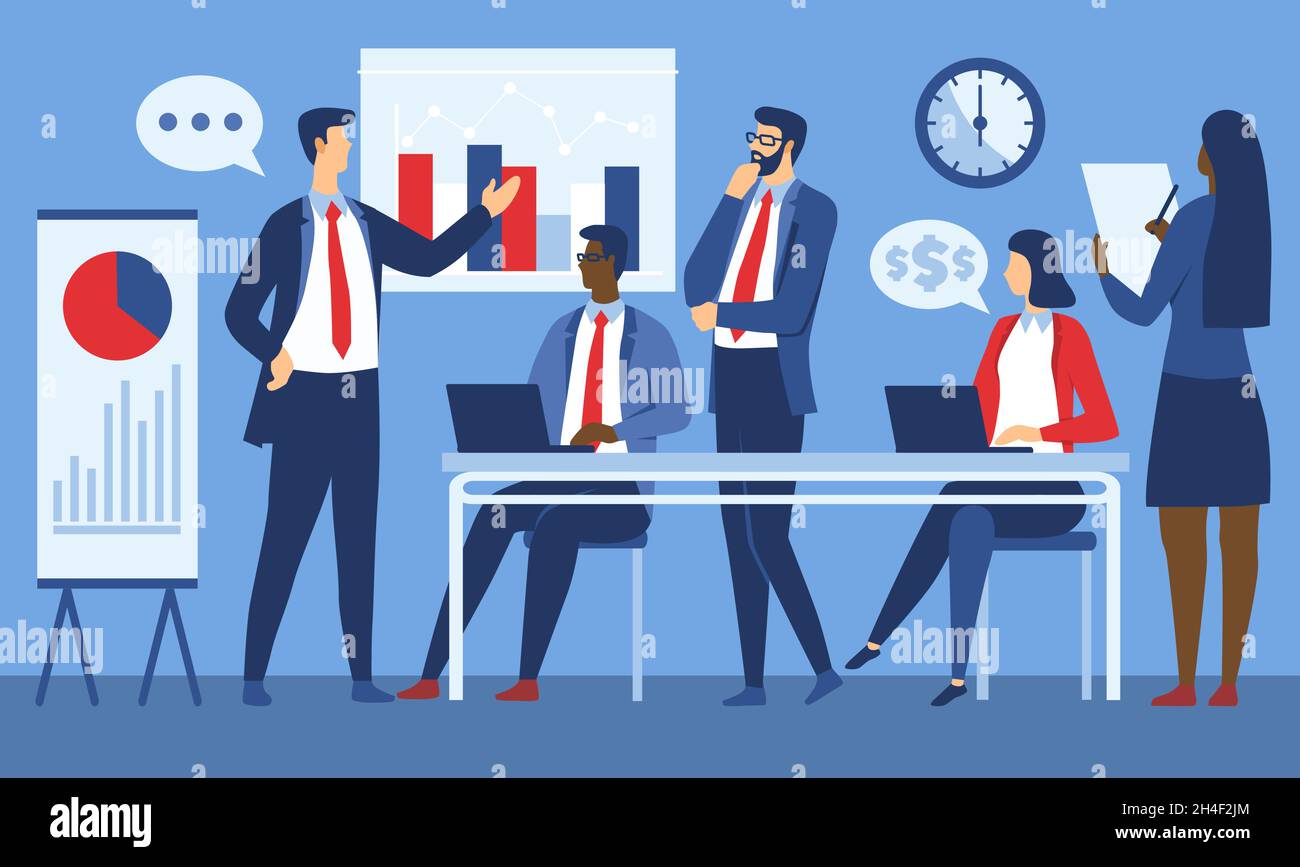 Concept of office Stock Vector Image & Art - Alamy