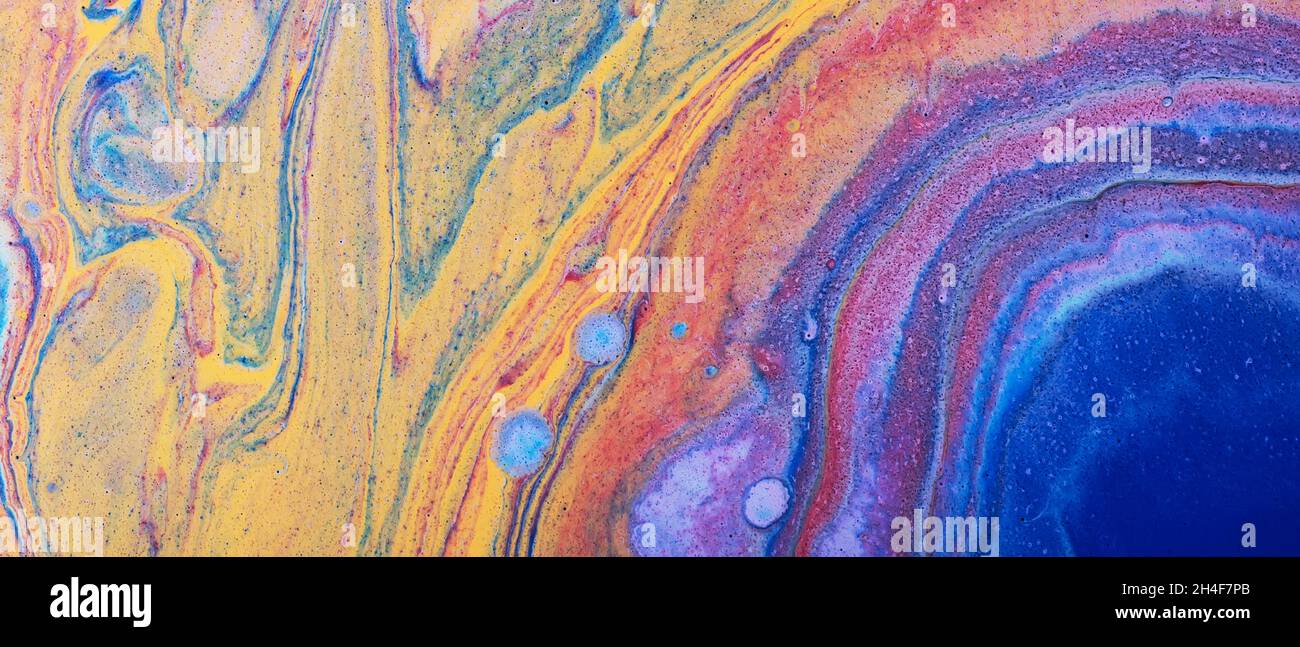 Marbling paint wall hi-res stock photography and images - Alamy