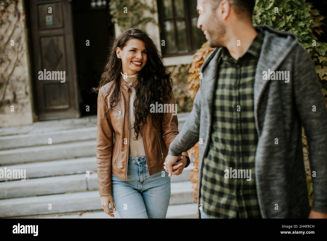 Young relaxed beautiful couple hi-res stock photography and images - Alamy