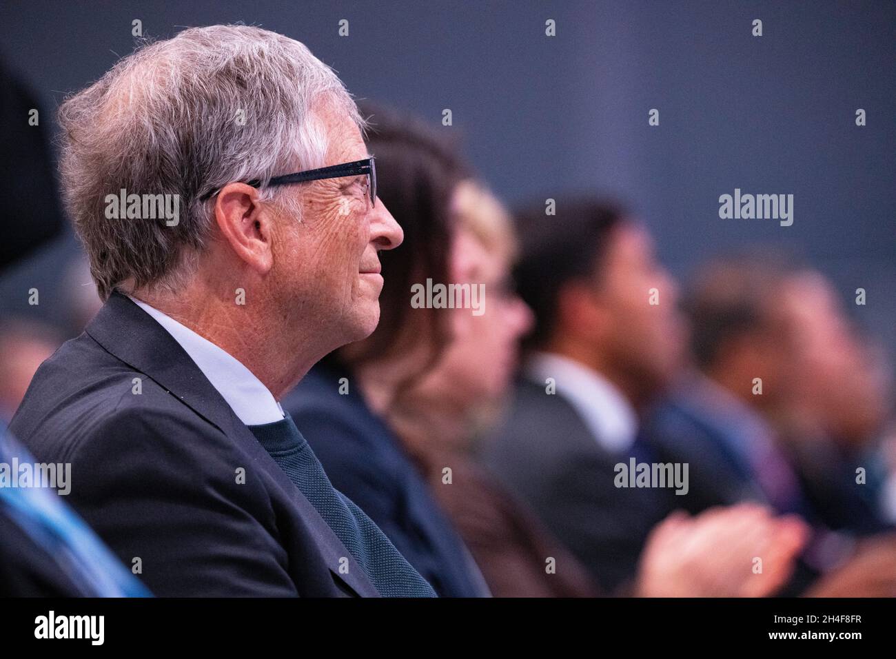 Glasgow, Scotland, UK. 2nd Nov, 2021. PICTURED: Bill Gates, CEO of Microsoft. World leaders come together at the COP26 Climate Change Conference in Glasgow this afternoon. Credit: Colin Fisher/Alamy Live News Stock Photo