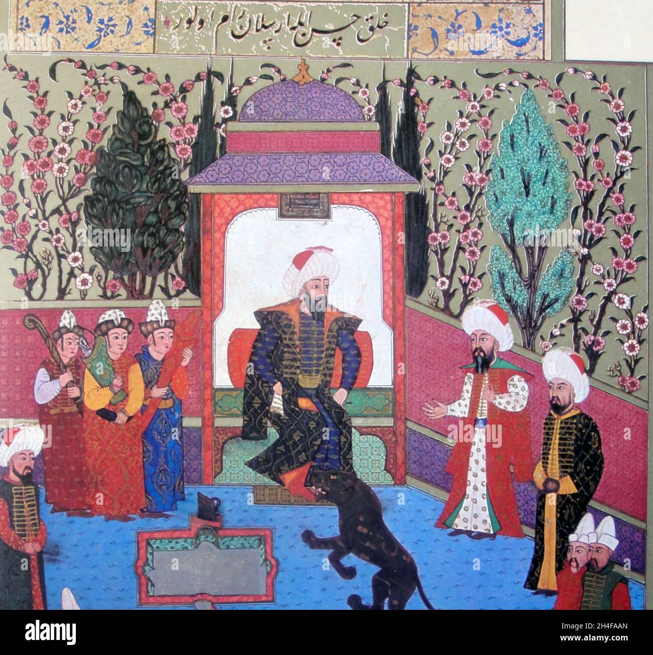 OSMAN I (?-1323/4) founder of the Ottoman dynasty Stock Photo