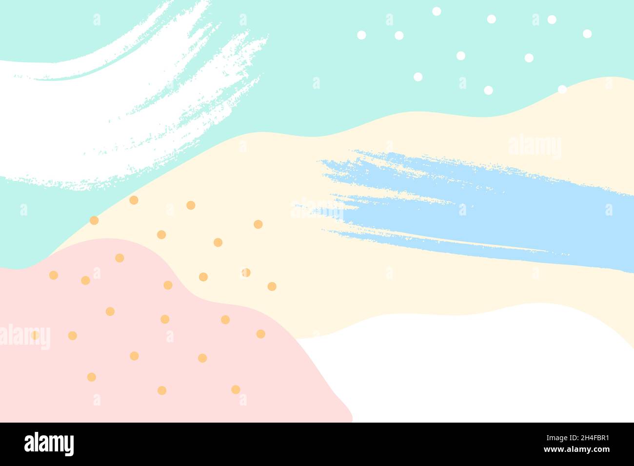 Colorful memphis design background vector Stock Vector