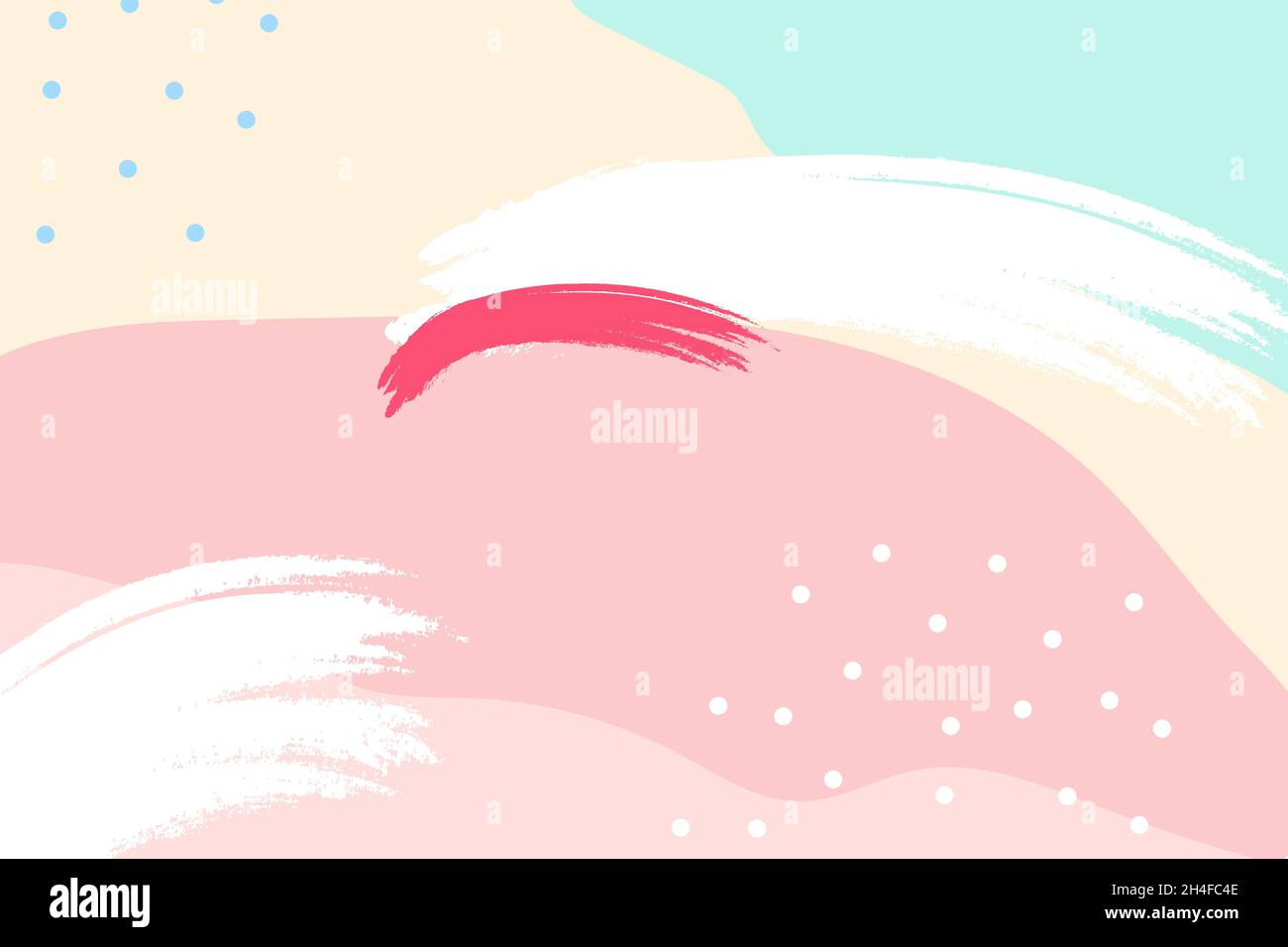Colorful memphis design background vector Stock Vector