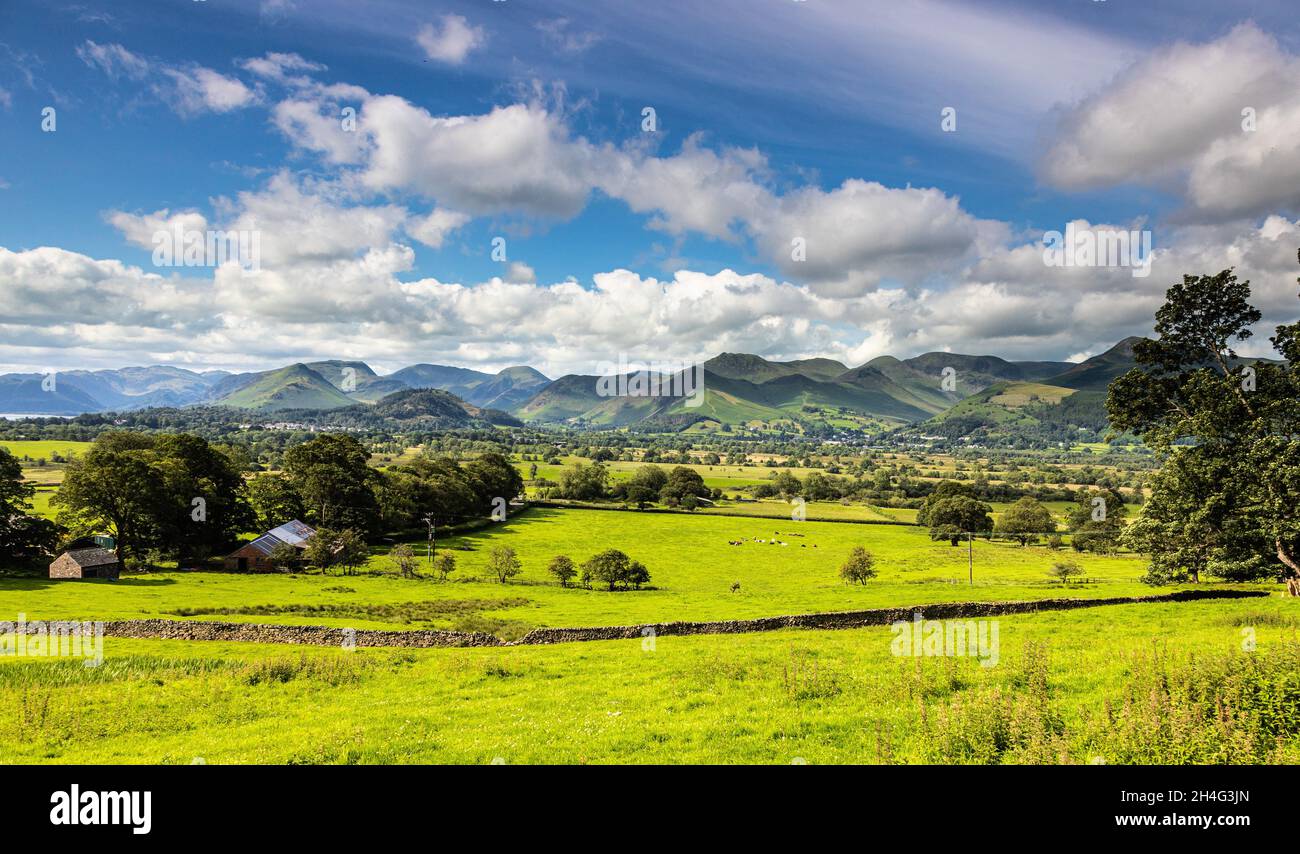 Whinlatter Forest, viewed from Applethwaite and Millbeck, Keswick, Lake