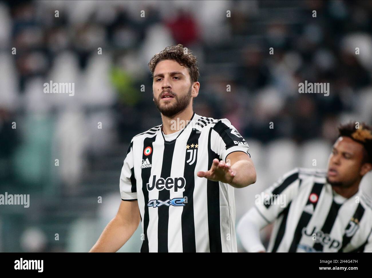 Turin, Italy. 02nd Nov, 2021. Manuel Locatelli (Juventus Fc) during the  Uefa Champions League, Group H, football match between Juventus Fc and  Zenit on November 02, 2021 at Allianz Stadium in Turin,