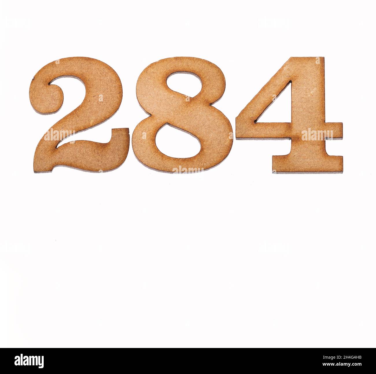 Number 284 Cut Out Stock Images & Pictures - Alamy