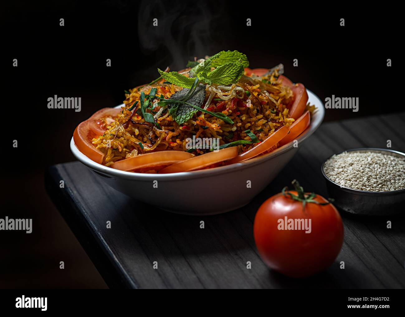 Indian food table hi-res stock photography and images - Alamy
