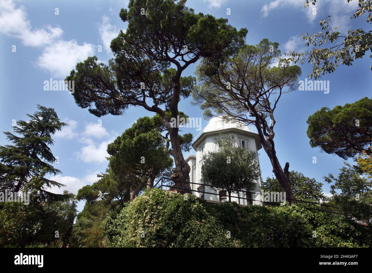 Kandilli Observatory and Earthquake Research Institute Building in Istanbul, Turkey. Stock Photo
