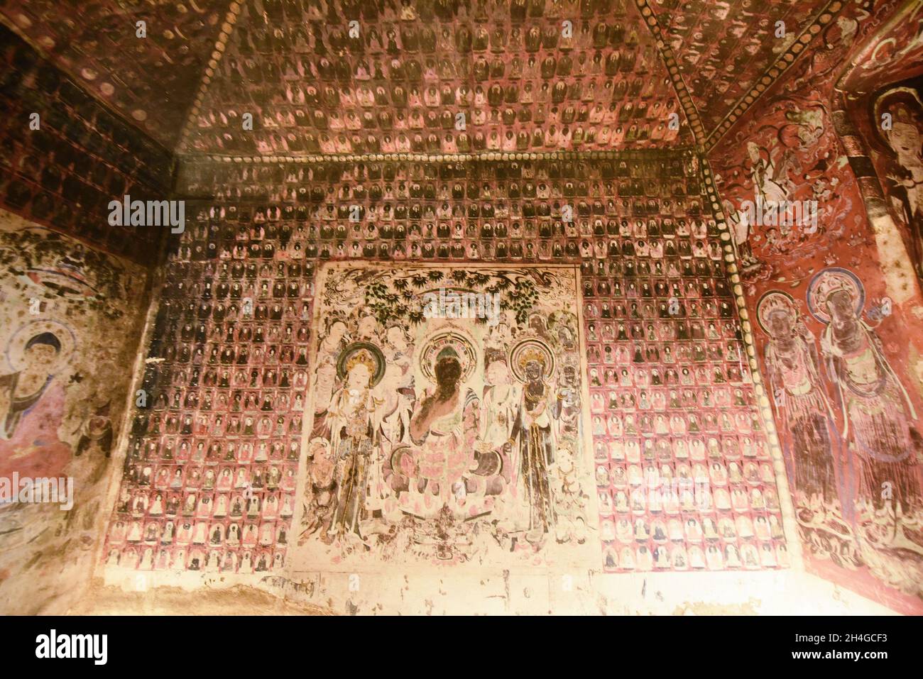 Mogao cave mural hi-res stock photography and images - Alamy