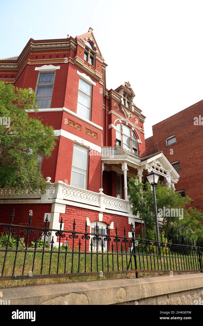 Historic Copper King Mansion in Butte, Montana, USA Stock Photo Alamy