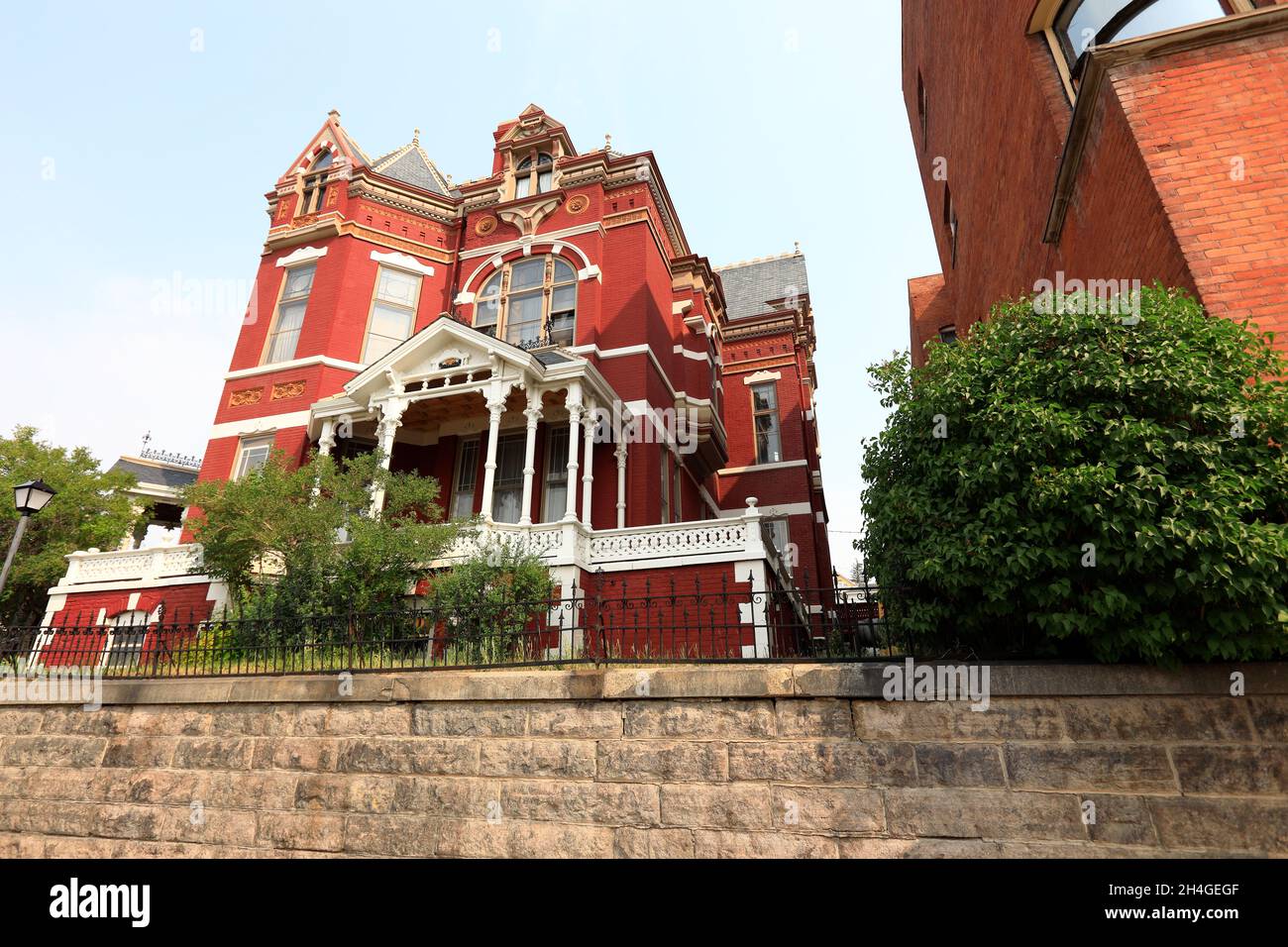 Historic Copper King Mansion in Butte, Montana, USA Stock Photo Alamy
