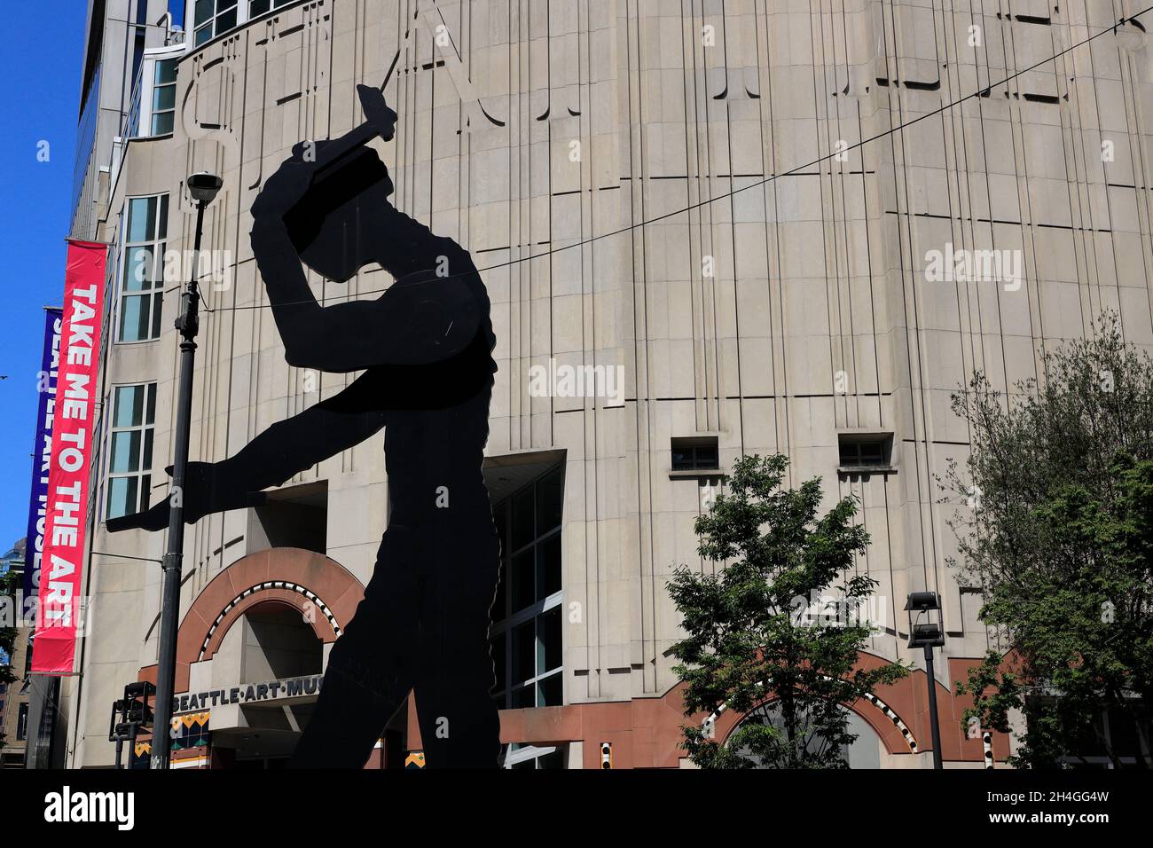 Metal sculpture in seattle art hires stock photography and images Alamy